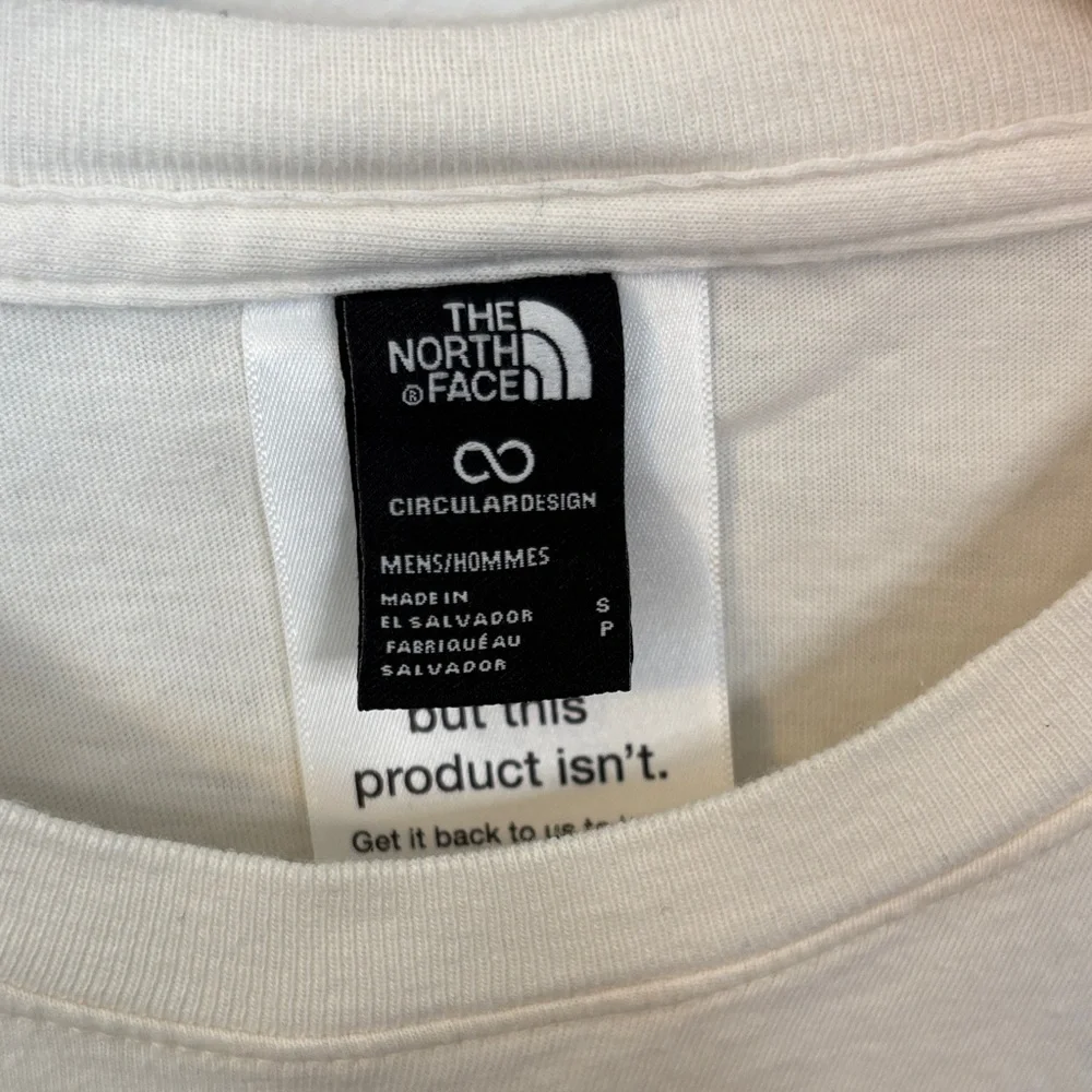 The North Face Long-Sleeve Tee Box NES2.0 RedBox Men's Gardenia White/Purple Sml